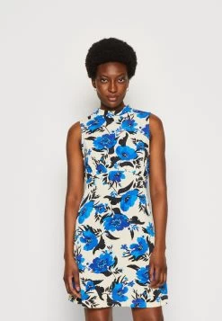 Anna Field 43 Anna Field Robe En Jersey - Off White/Blue