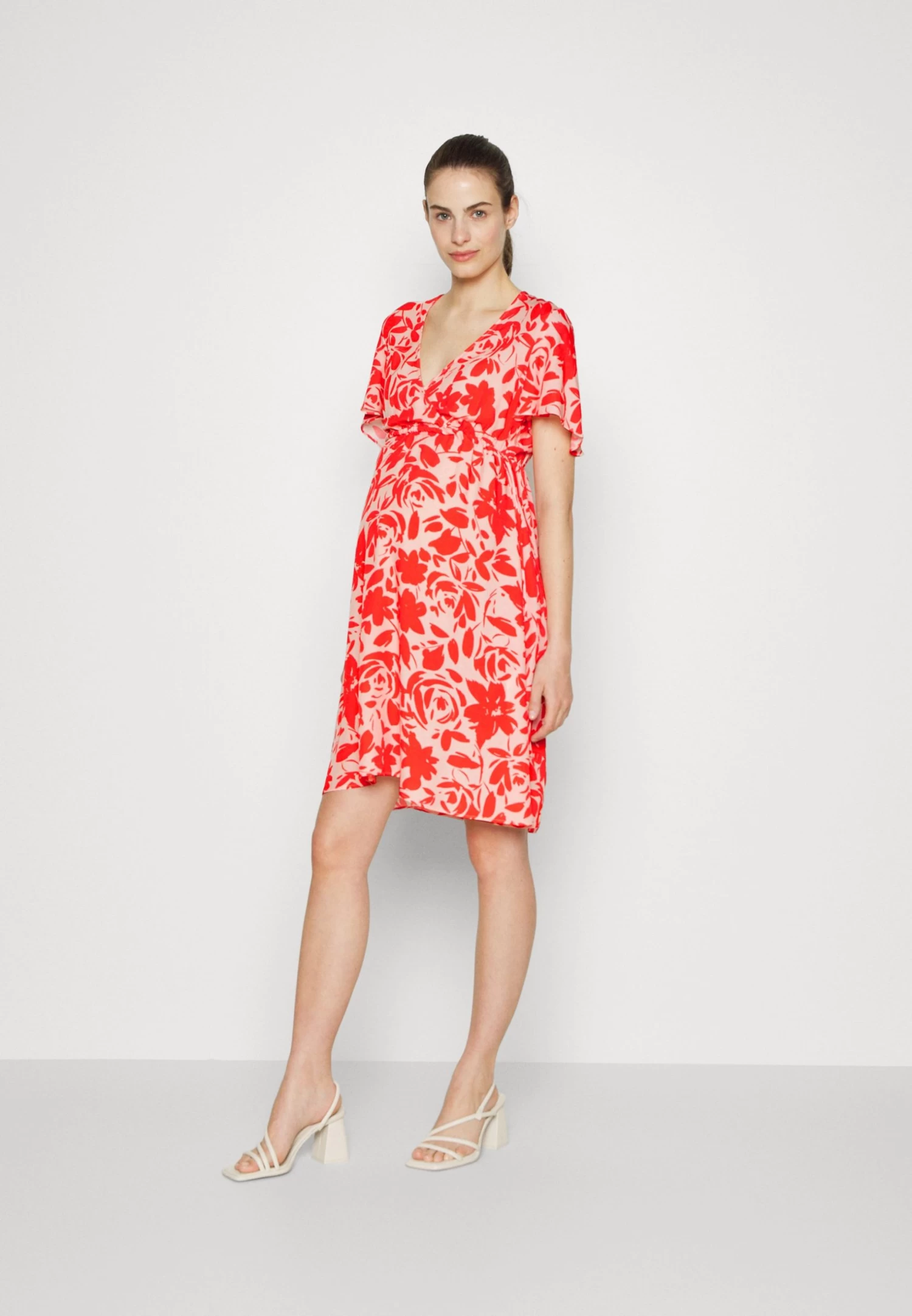 Robe De Jour - Pink/Red 1 Robe De Jour - Pink/Red