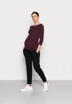 2 Pack - T-Shirt À Manches Longues - Dark Green/Bordeaux