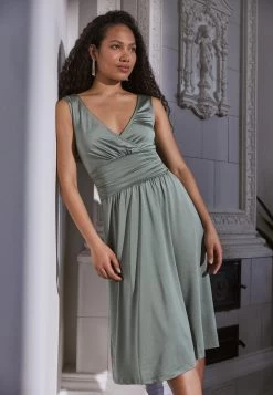 Anna Field 35 Anna Field Robe En Jersey - Light Green