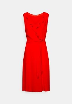Anna Field 39 Anna Field Volant Midi Dress - Robe De Jour - Red